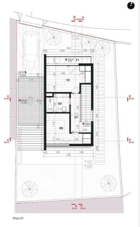 Projeto aprovado para moradia T2-2