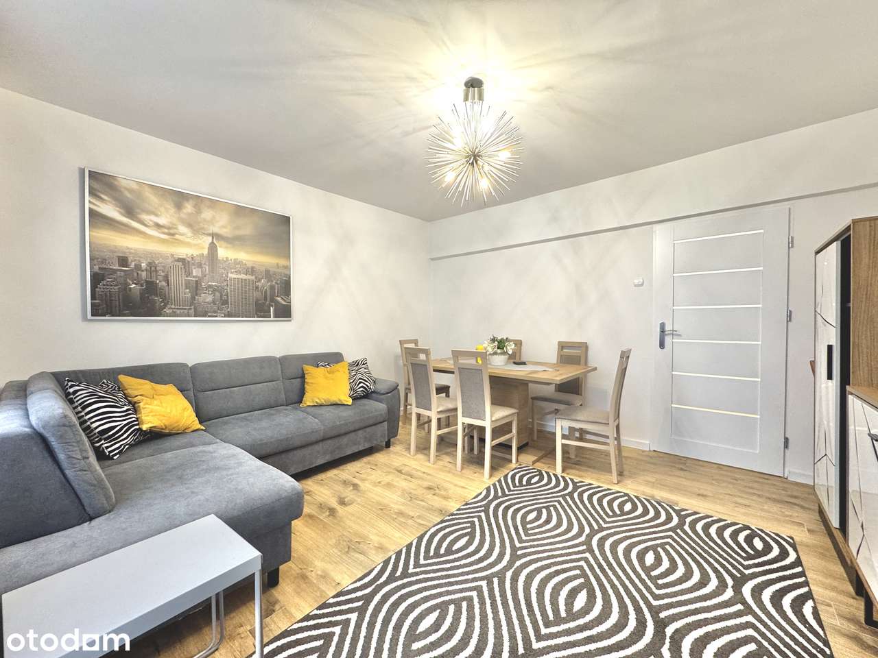 W pełni wyposażone mieszkanie na wynajem 3 pok. Sosnowiec Pogoń - Pełny obrazek: 1/9