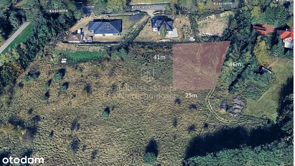 Na sprzedaż działka budowlana 1433 m2 - Kijany, gm - Pełny obrazek: 2/4