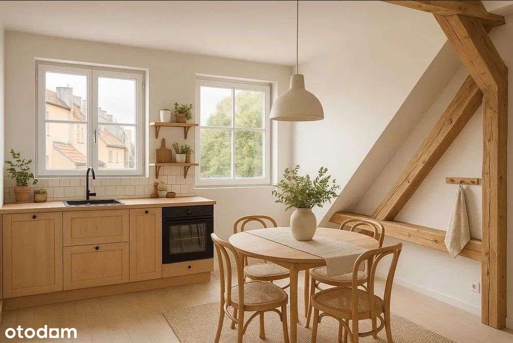 Rolna 58 - klimatyczne mieszkanie na poddaszu