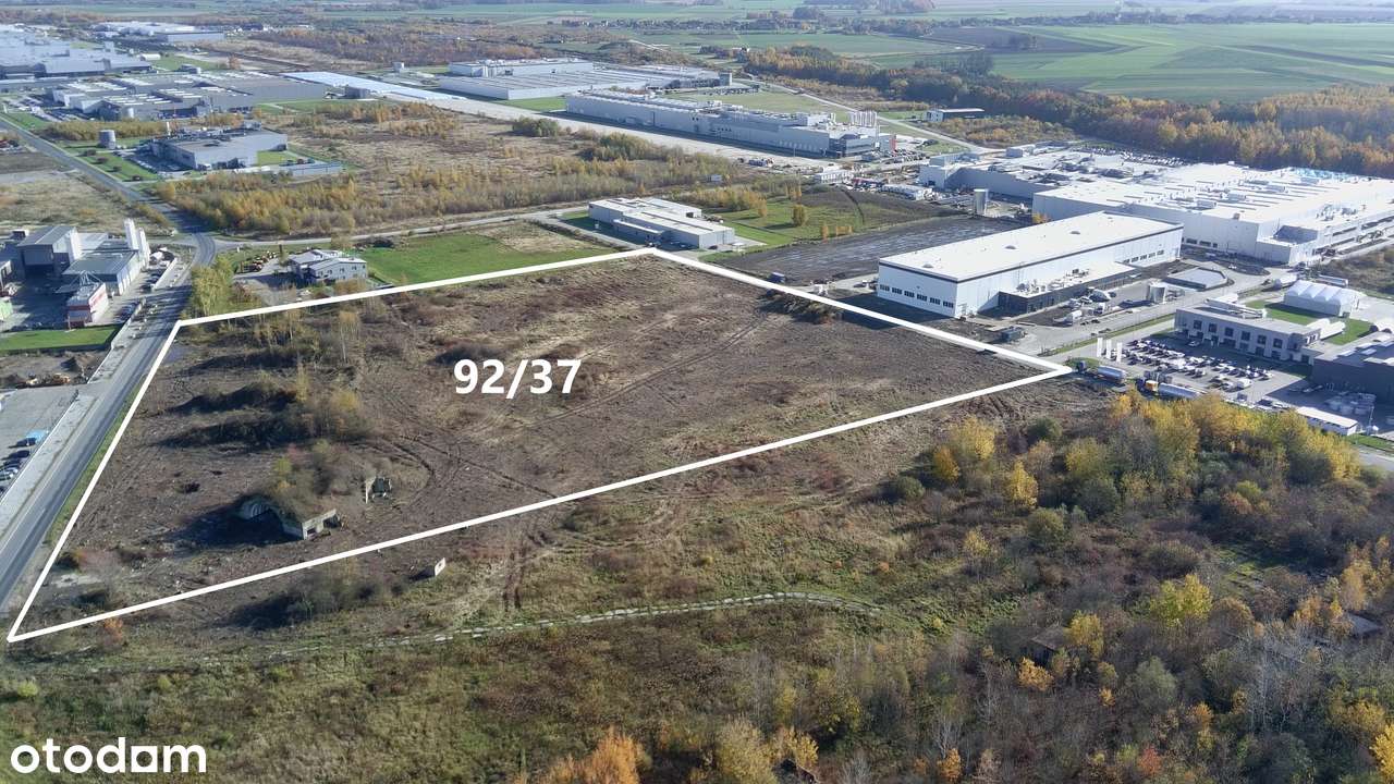 Na Sprzedaż Uzbrojony Grunt  5 Ha pod Aktywność Gospodarczą Blisko A4-16