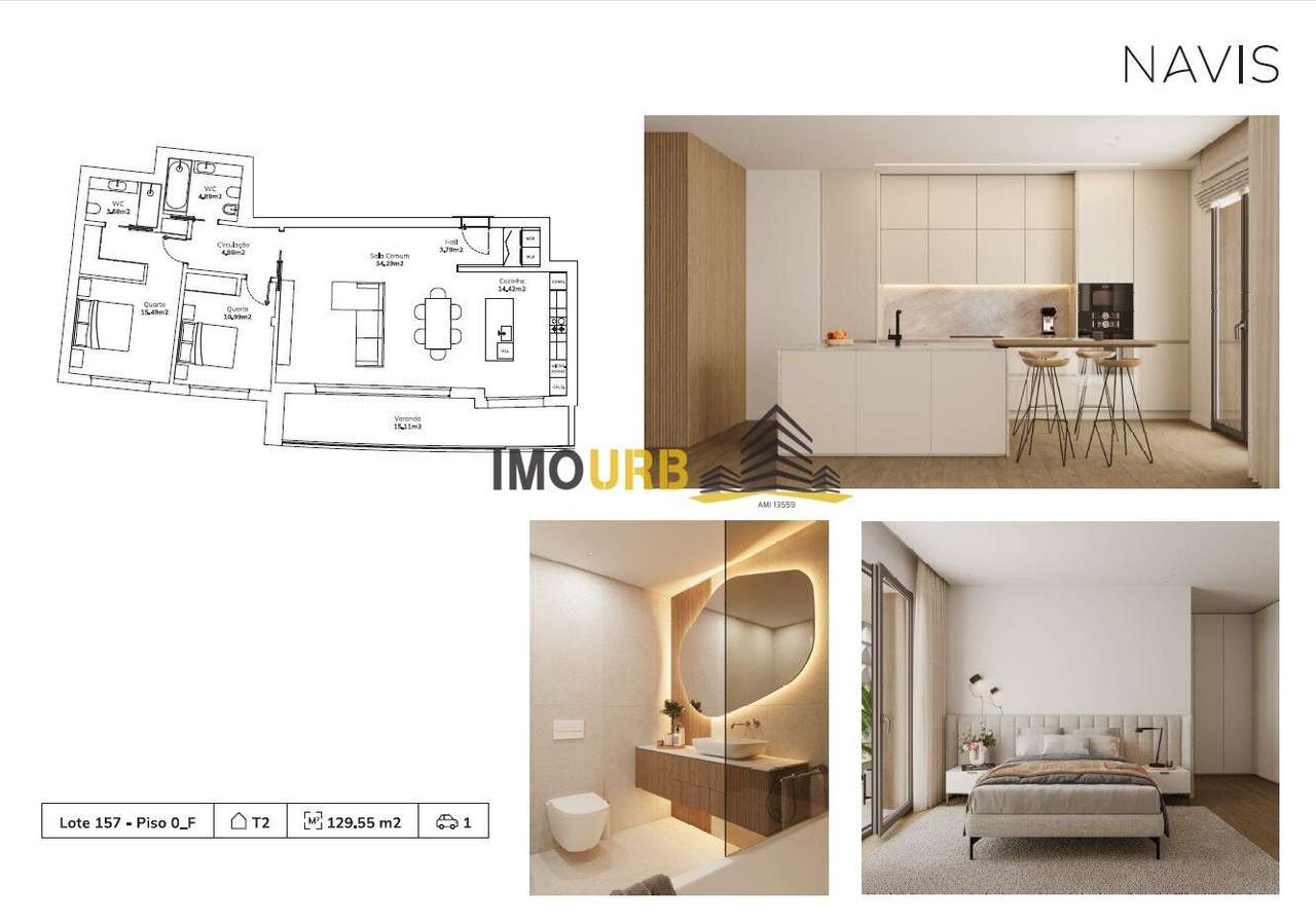 Apartamento T2 em Santa Clara – Leiria-13