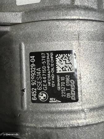 Compressor AC BMW 116D 3 cilindros - 2