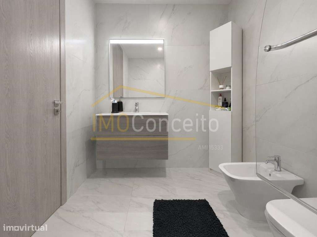 Apartamento T2 como Novo | TERRAÇO COM CHURRASQUEIRA - GARAGEM | Ex...-11