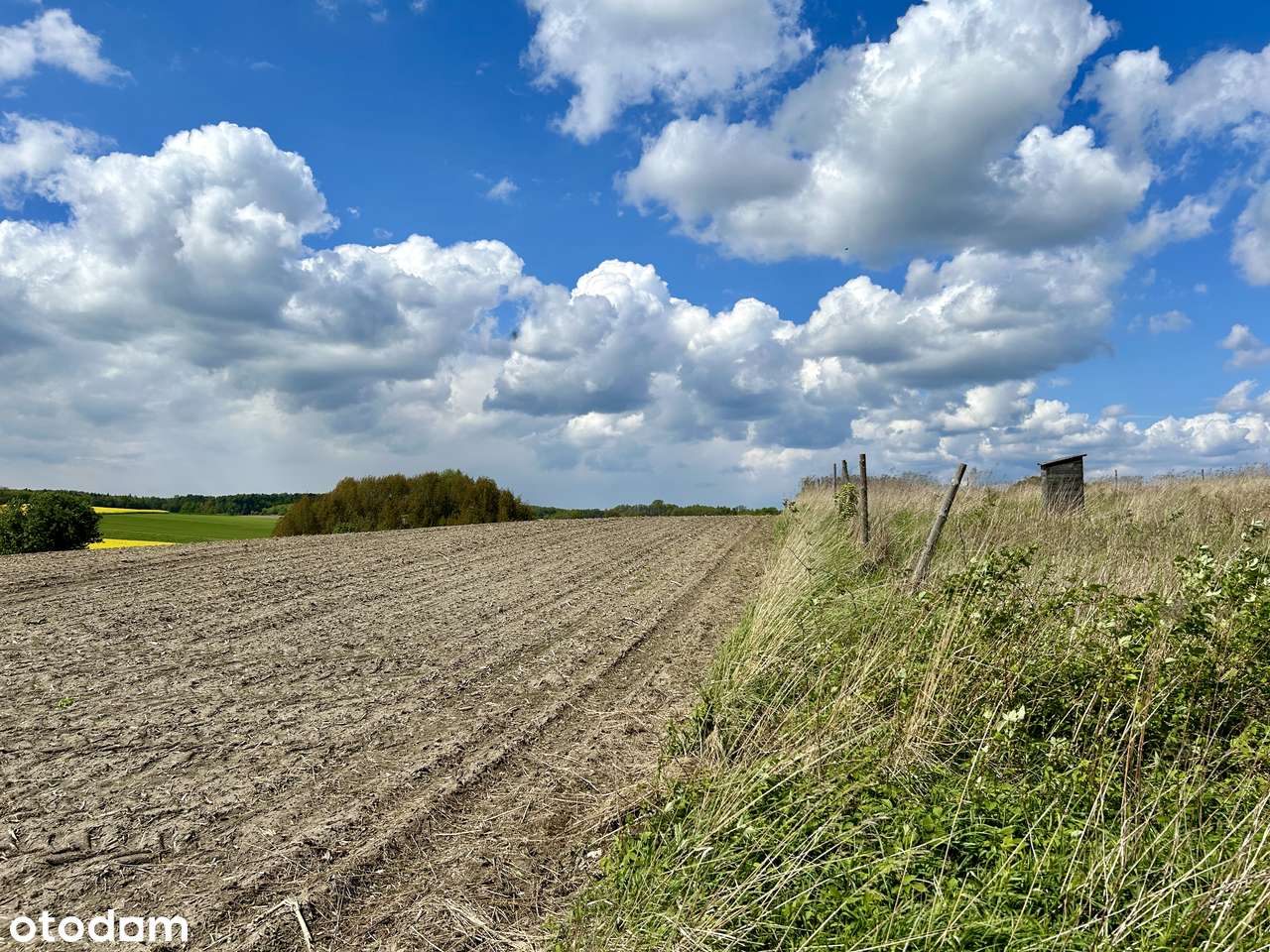 Widokowa okolica, tereny zielone, pozwolenie na budowę, media - Pełny obrazek: 4/9