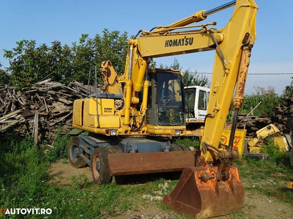 Dezmembrez Excavator Komatsu PW 130es - 6