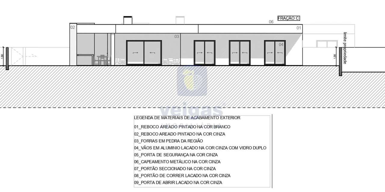 Moradia T3 térrea isolada nova com piscina em Pataias, a 10 km da Naza-14