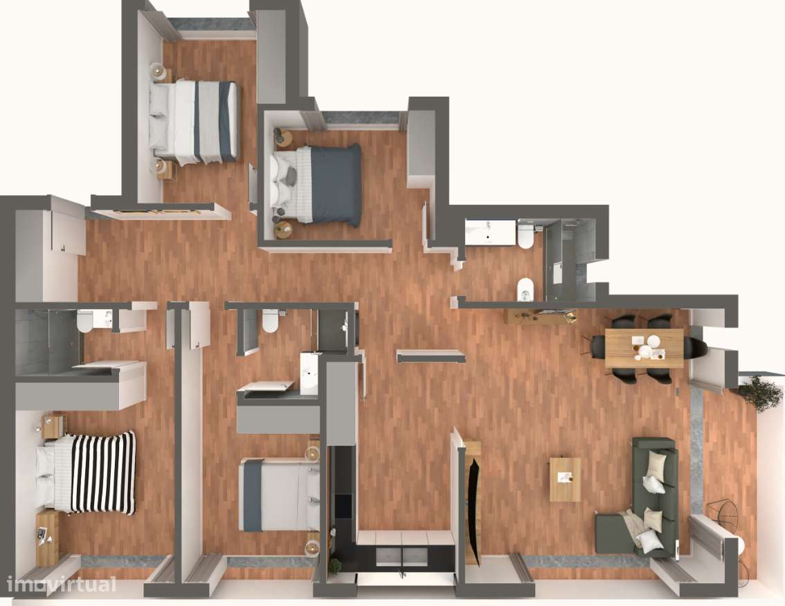 Apartamento T4 Venda em Tavira (Santa Maria e Santiago),Tavira - Grande imagem: 3/7