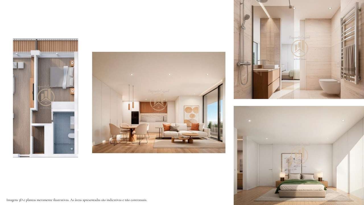 Apartamento T1 | Novo | Espargo - Grande imagem: 2/23