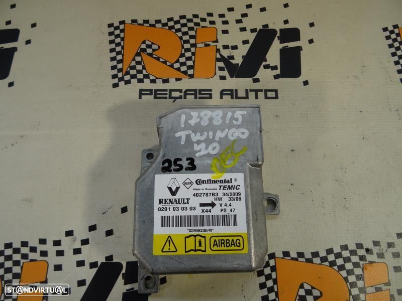 Centralina De Airbags Renault Twingo Ii (Cn0_)  8201030303 / 402787B3 - 1