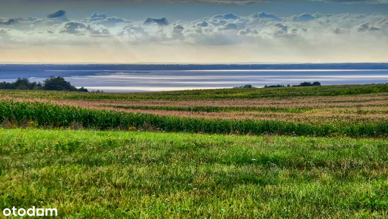 ŁĘCZE - DZIAŁKA  Z WIDOKIEM NA ZALEW WIŚLANY !!!-13