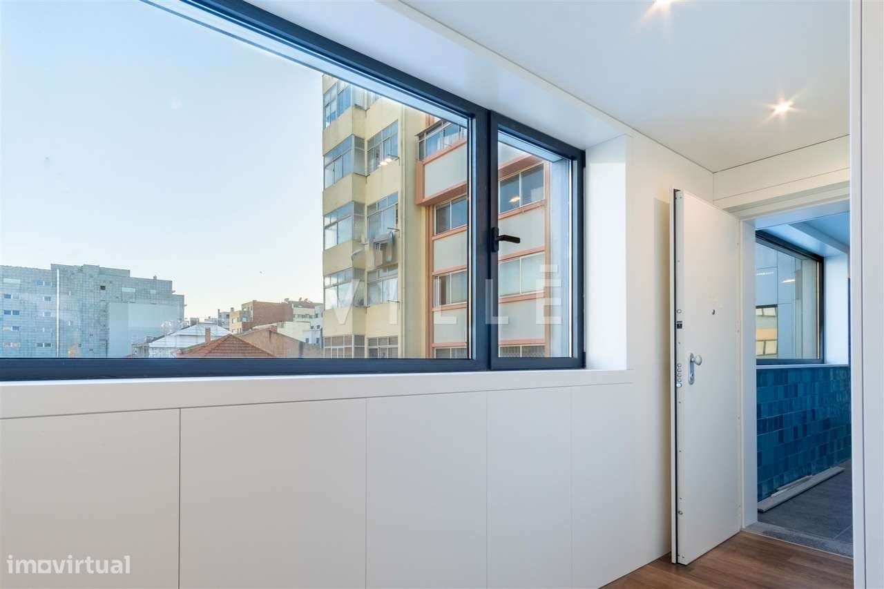 Apartamento T1+1 com garagem em Matosinhos Sul - Grande imagem: 4/31