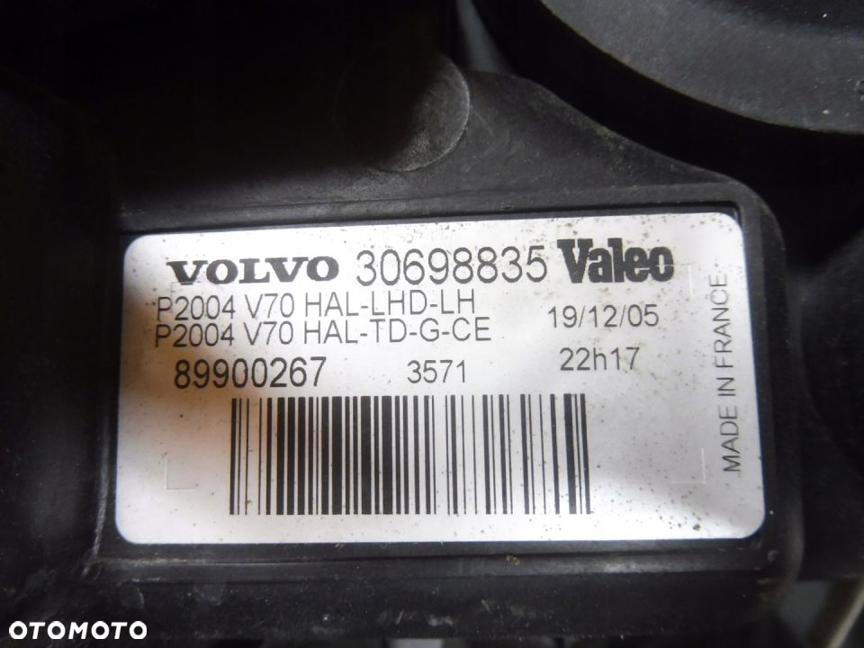 VOLVO XC70 V70 S80 LAMPA LEWA ZWYKLA LIFT - 3