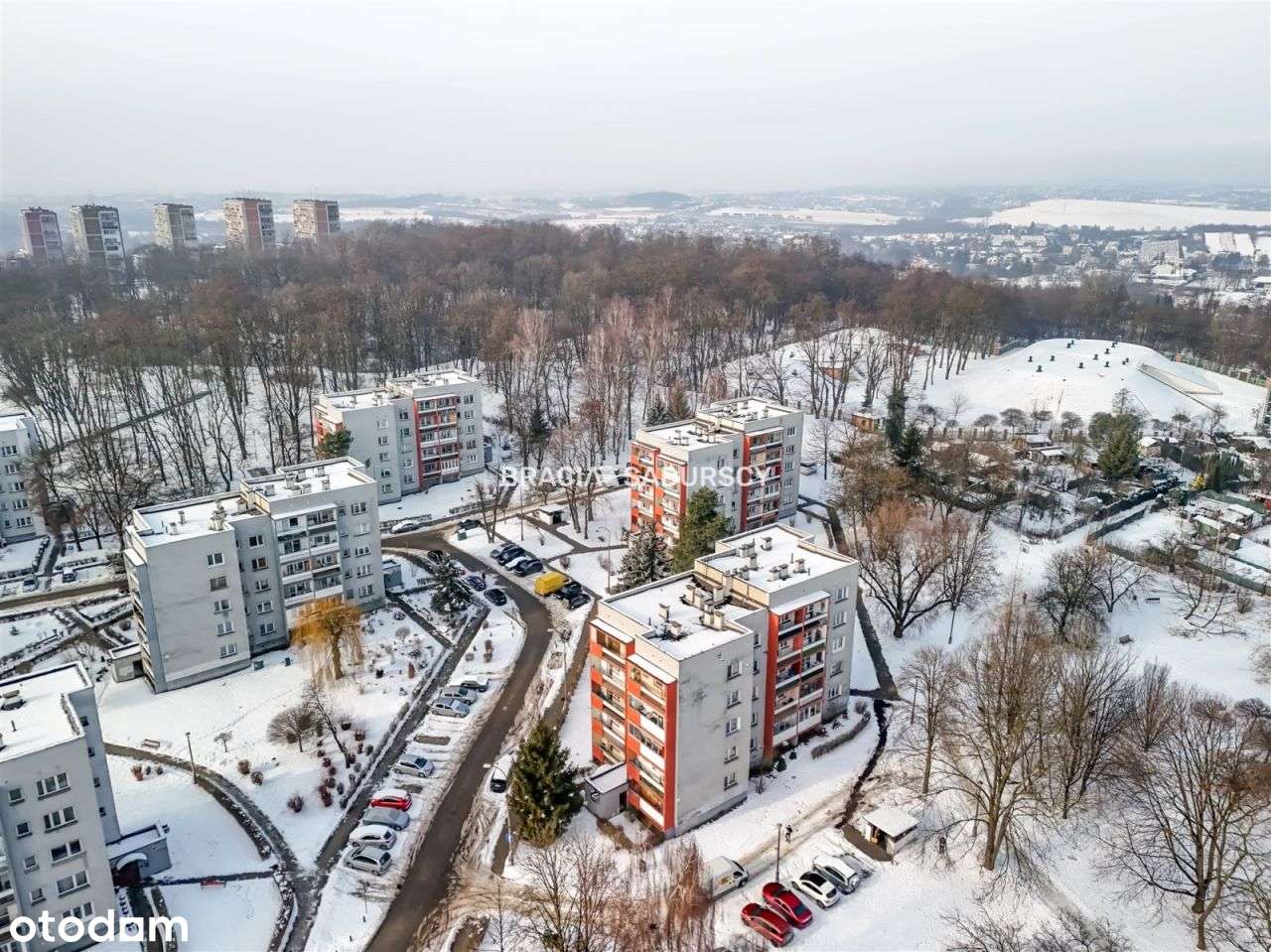Mieszkanie w parku/2 niezależne pokoje/duży balkon-17