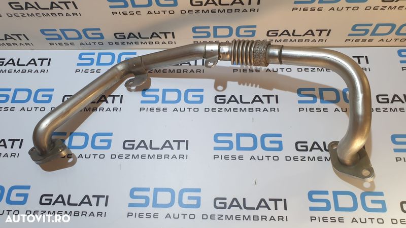 Teava Conducta Racitor Gaze EGR Audi Q5 2.0 TDI CAHA CAHB CAGA CAGB 2009 - 2018 Cod 03L131521AH - 1