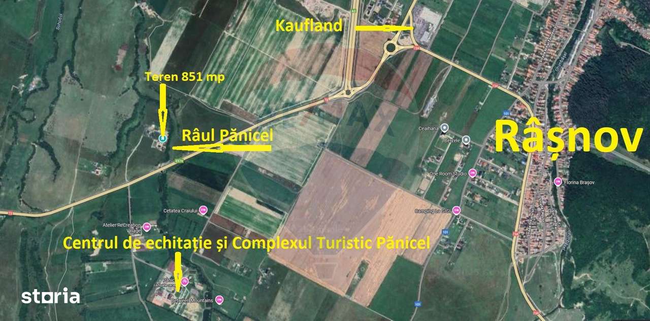 851 mp, Pârâu in spate - Brașov | Centrul echitație și Complex Pănicel - Imagine principală: 4/9