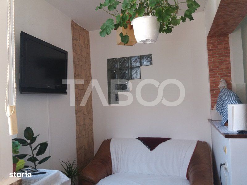 Apartament 78 mp 3 camere 2 bai etaj 3 balcon zona buna Cisnadie