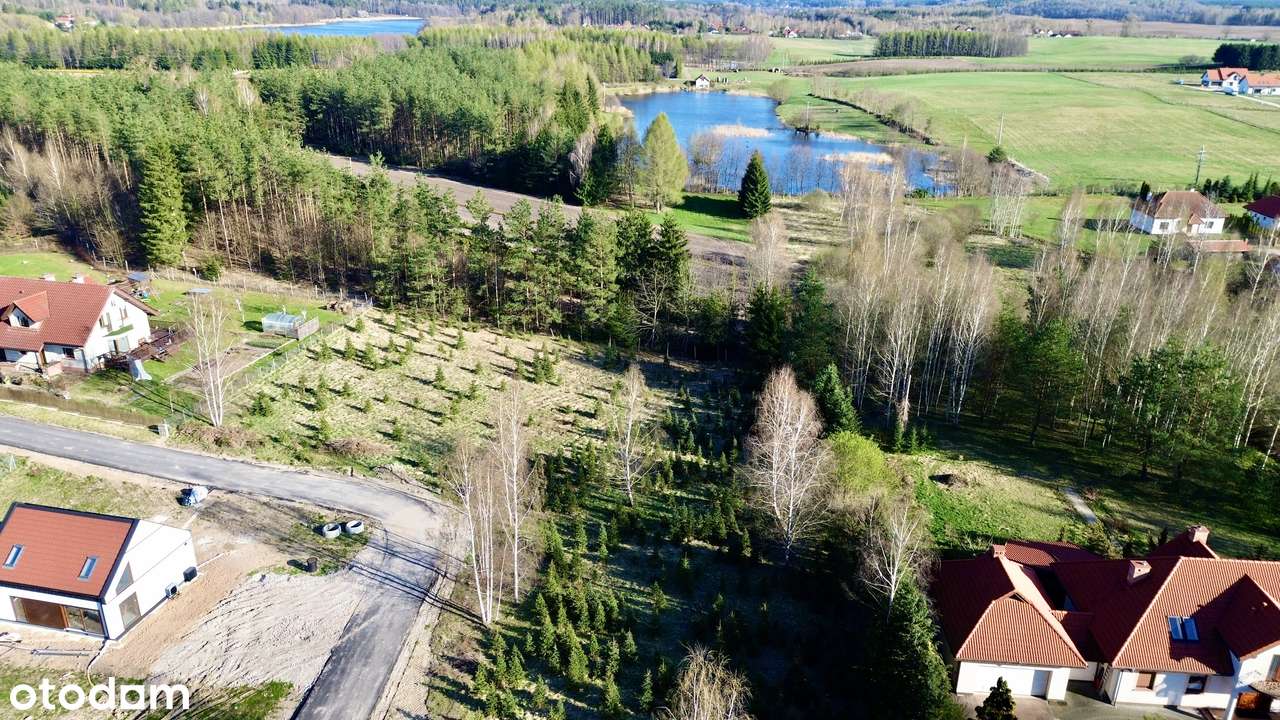 Działka budowlana 1774 m² z indywidualnym projektem domu – Sząbruk