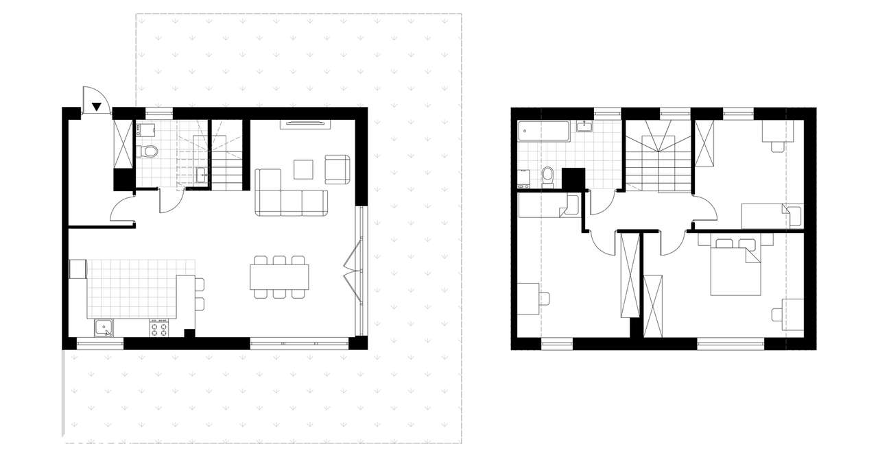 4-pokojowy dom 111m2 + ogródek Bez Prowizji - Pełny obrazek: 3/8