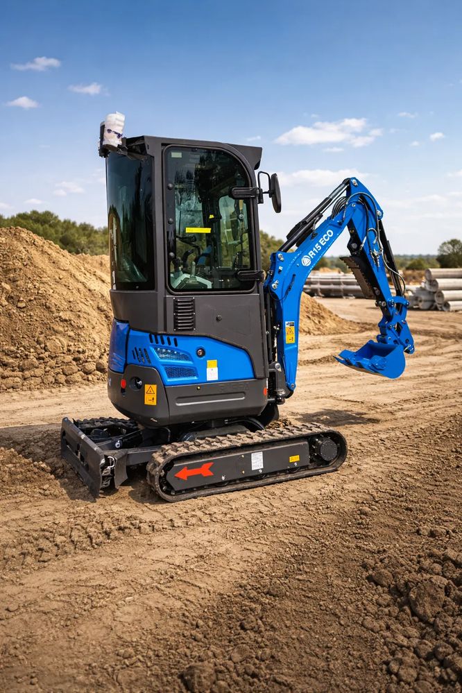 Minikoparka rippa r15 eco  * 1500 kg * 2025 * nowa !!! 2026