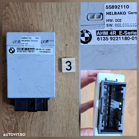 Calculator modul ECU unitate carlig remorcare park assist bmw seria 1 3 4 5 6 7 x1 x3 x5 x6 F E - 4