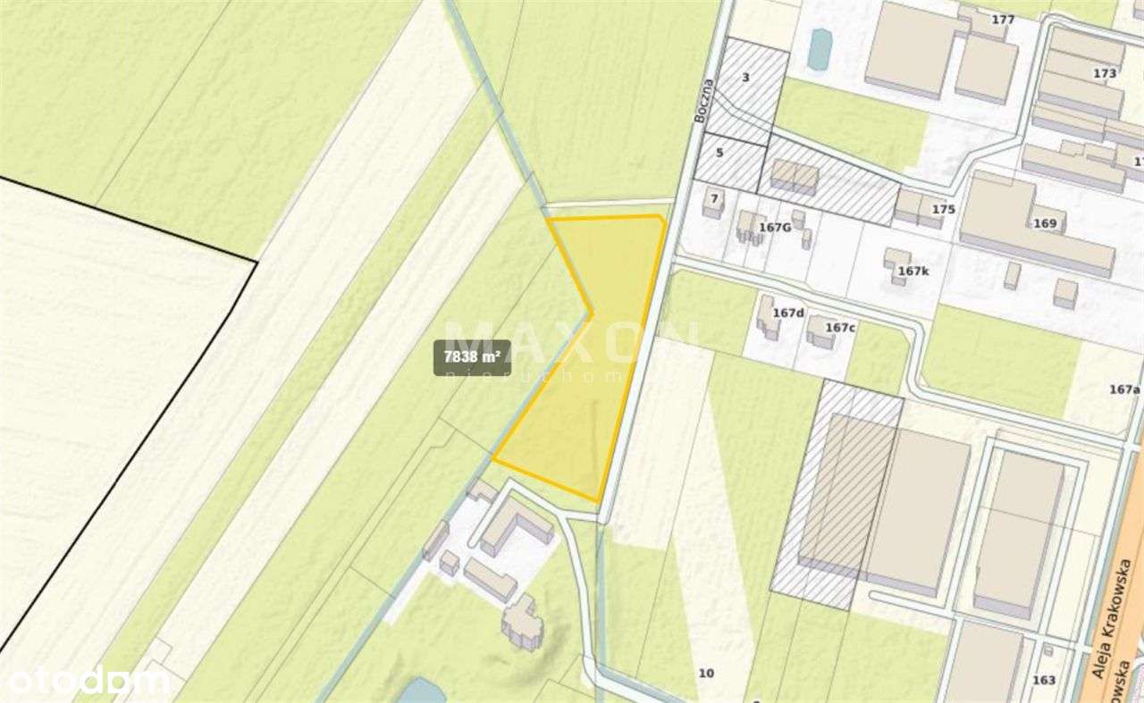 Łazy - grunt pod zabudowę usługową 0,78 ha - Pełny obrazek: 4/7