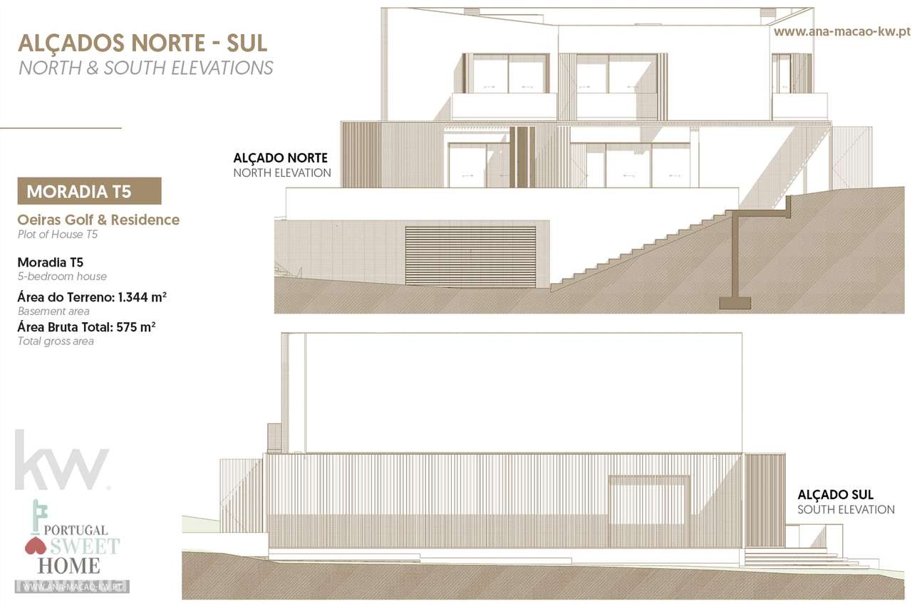 Moradia de Luxo T5, com Piscina e Garagem para 2 viaturas, Lote 33-38