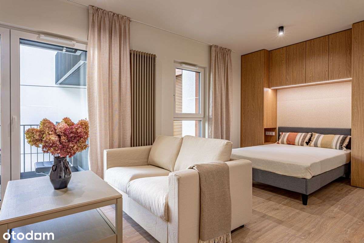 Nowa kawalerka z balkonem | wykończona | bez Pcc-10