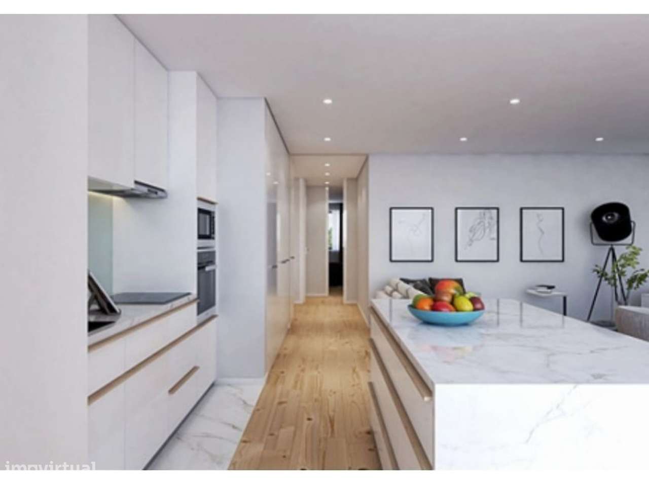 T0 com Terraço | Edifício Santiago | Leça da Palmeira - Grande imagem: 2/5