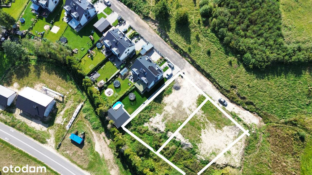 Gowino,  działka z MPZP zabudowa bliźniacza-0