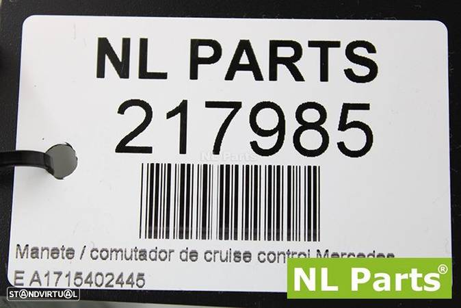 Manete / comutador de cruise control Mercedes E A1715402445 - 7