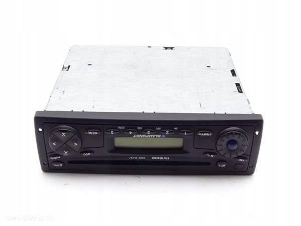 IVECO EUROCARGO I II III 91-15 RADIO FABRYCZNE CD BLAUPUNKT 24V KOD OFF - 2