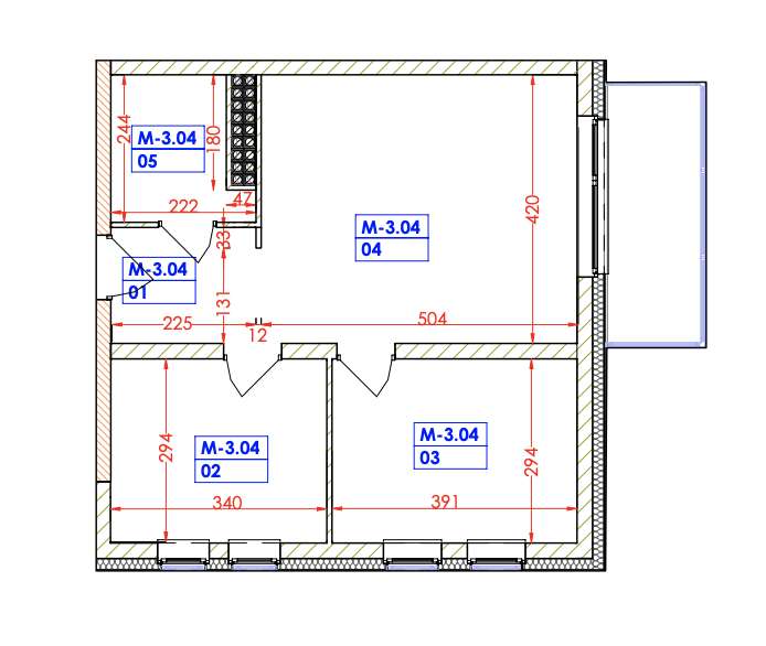 3 pokojowe 51 m2 na Kameralnym osiedlu w Poznaniu-16