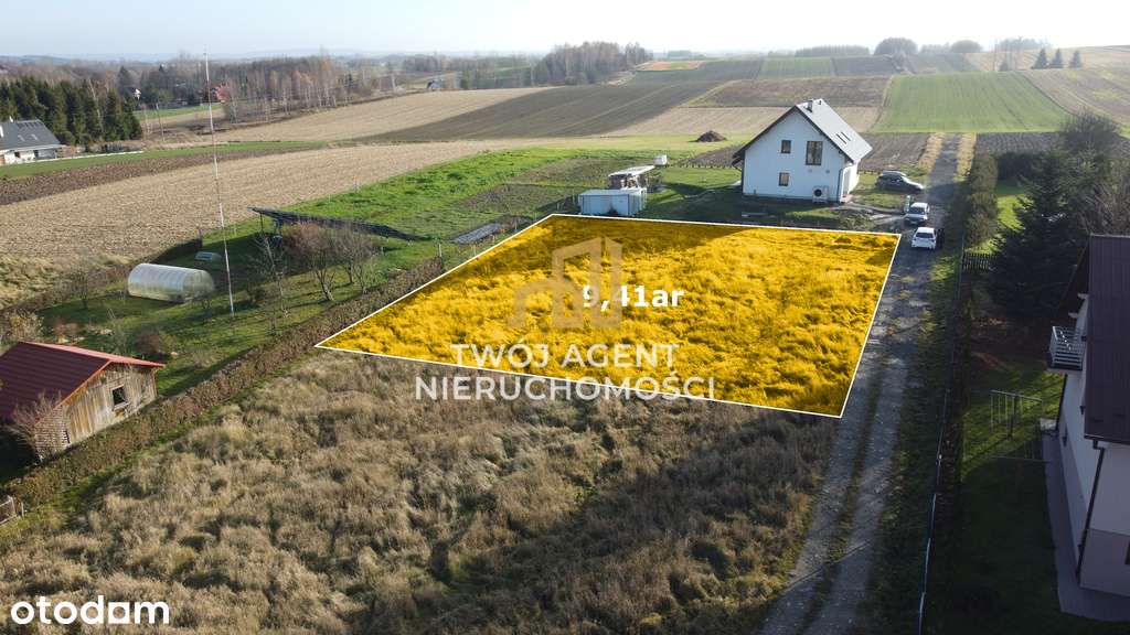 Na sprzedaż działki budowlane Błędowa Zgłobieńska - Pełny obrazek: 1/7