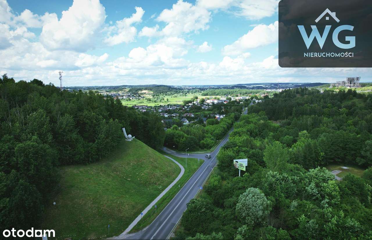 Kurzętnik, działka usługowa- ciekawa okolica, przy drodze, parking!-6