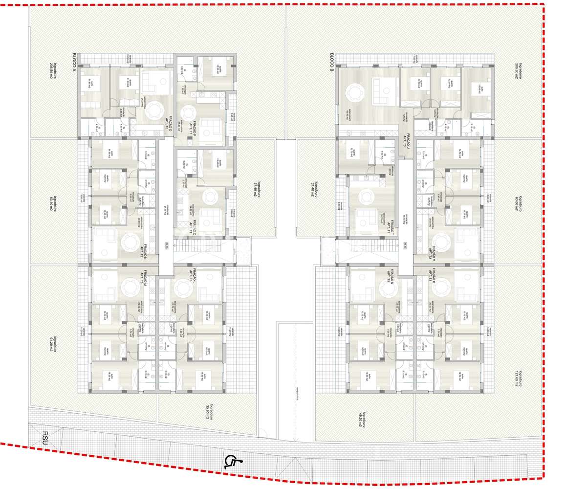Apartamento T3 com garagem e equipado Adães Barcelos-13