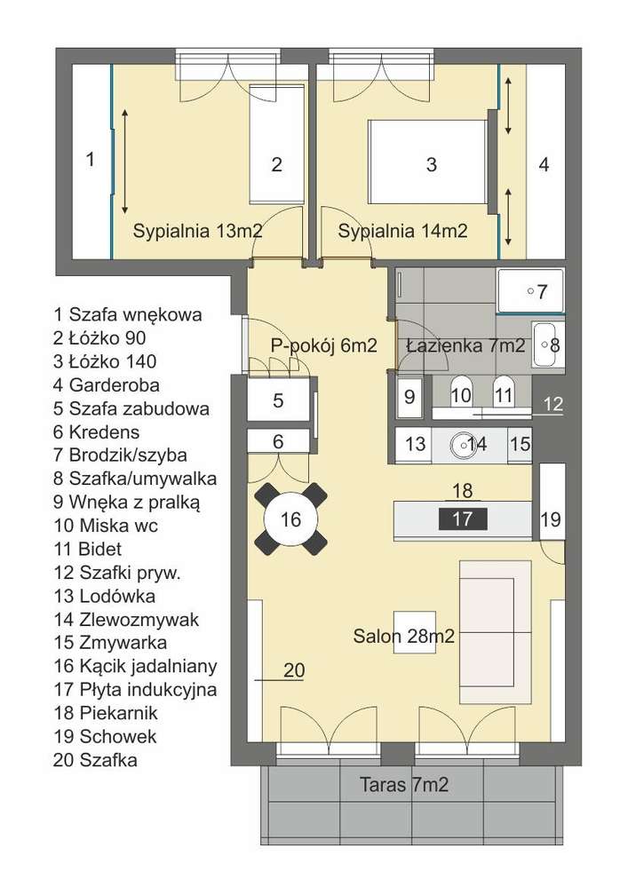 Luksusowe mieszkanie w Łodzi-14