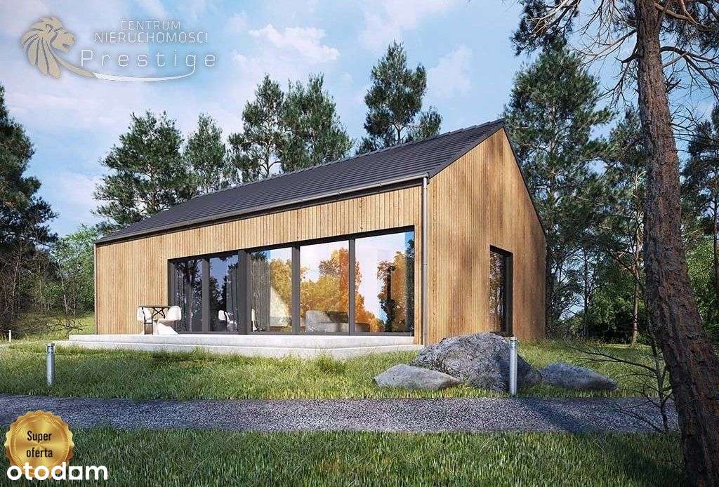 Przezchlebie. Dzialka budowlana z projektem domu!