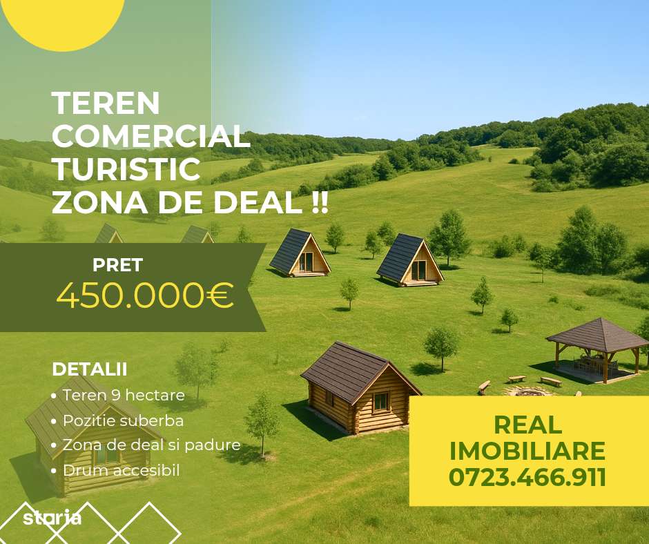 Teren comercial turistic Granjdana Vernesti !! - Imagine principală: 1/2