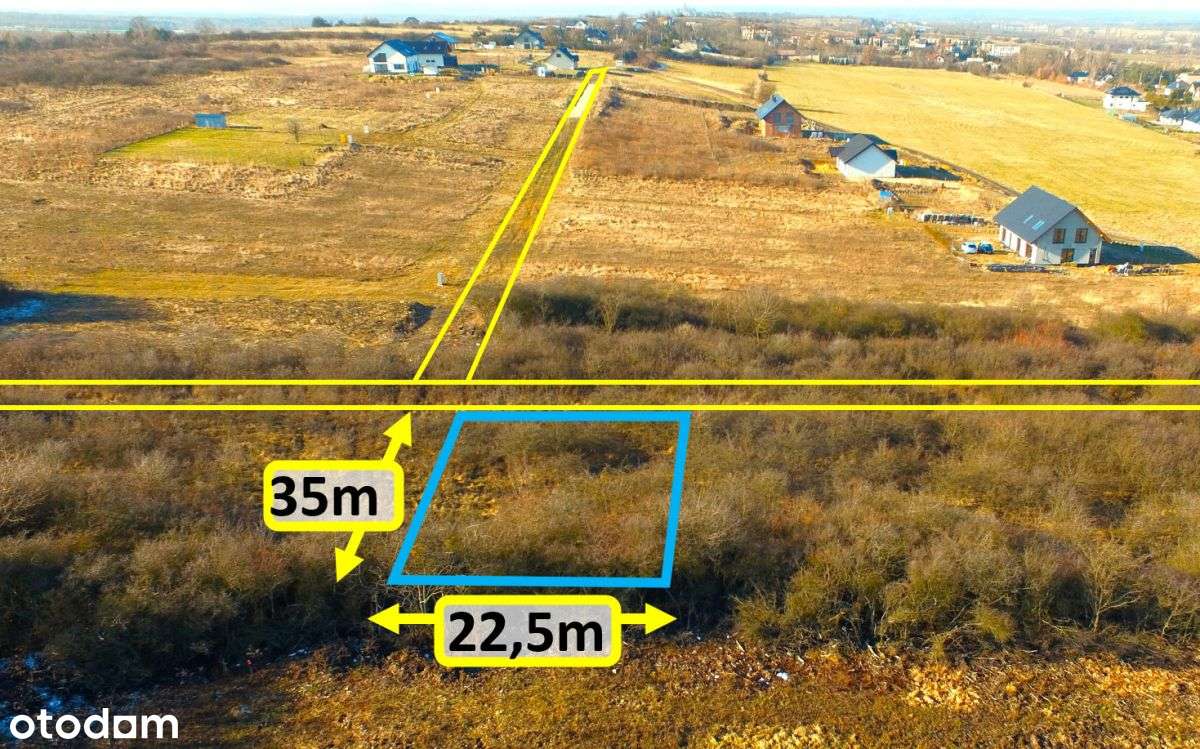 Działka na wzgórzu w Myszkowicach - Nowa Cena ! - Pełny obrazek: 4/7