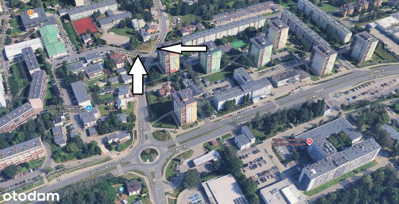 INWESTYCYJNA DZIAŁKA W SAMYM SERCU WODZISŁAWIA ŚLĄSKIEGO, PREMIUM-4