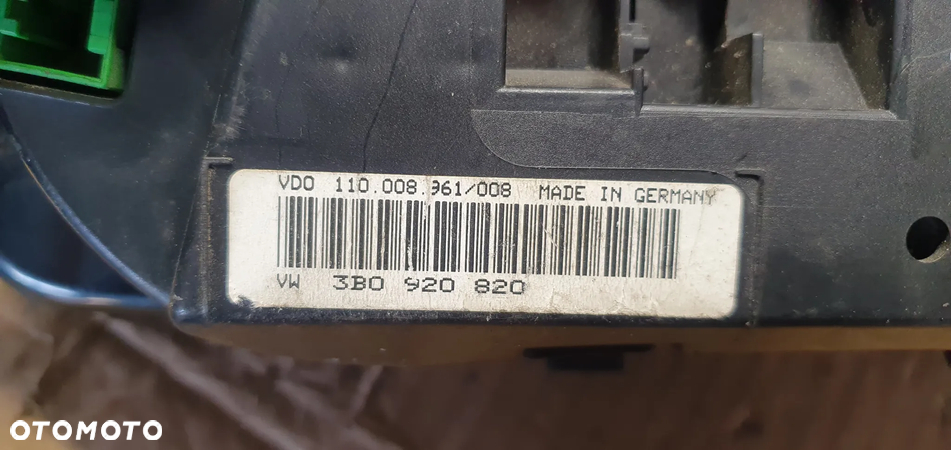 Licznik zegary VW Passat B5 1.8T 3B0920820 - 5