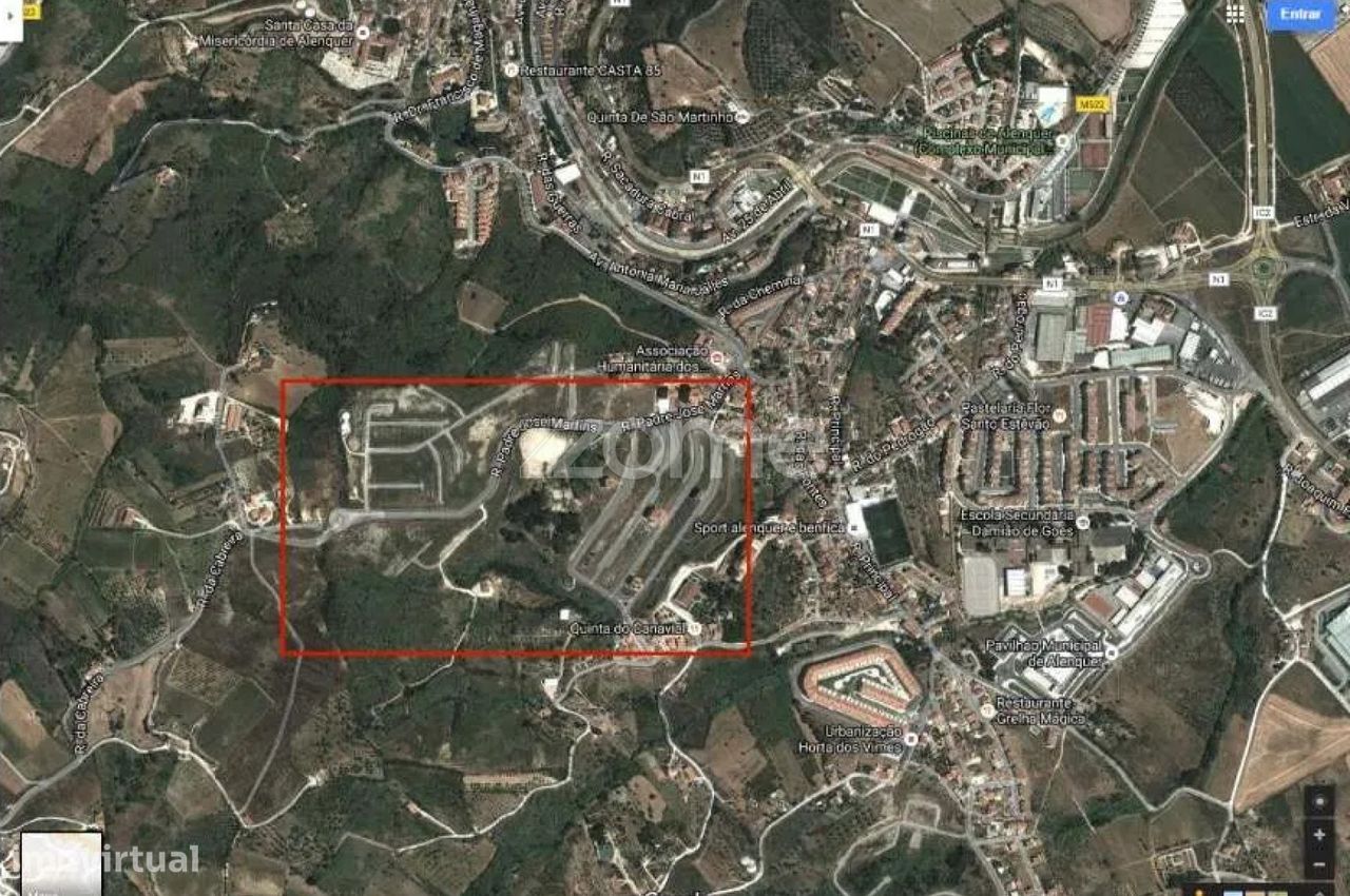 Lote de terreno com 180m² em Alenquer, para edificação em altura