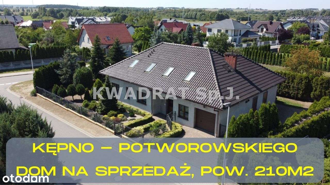 Duży dom/Prestiżowe osiedle/Kępno/ogród