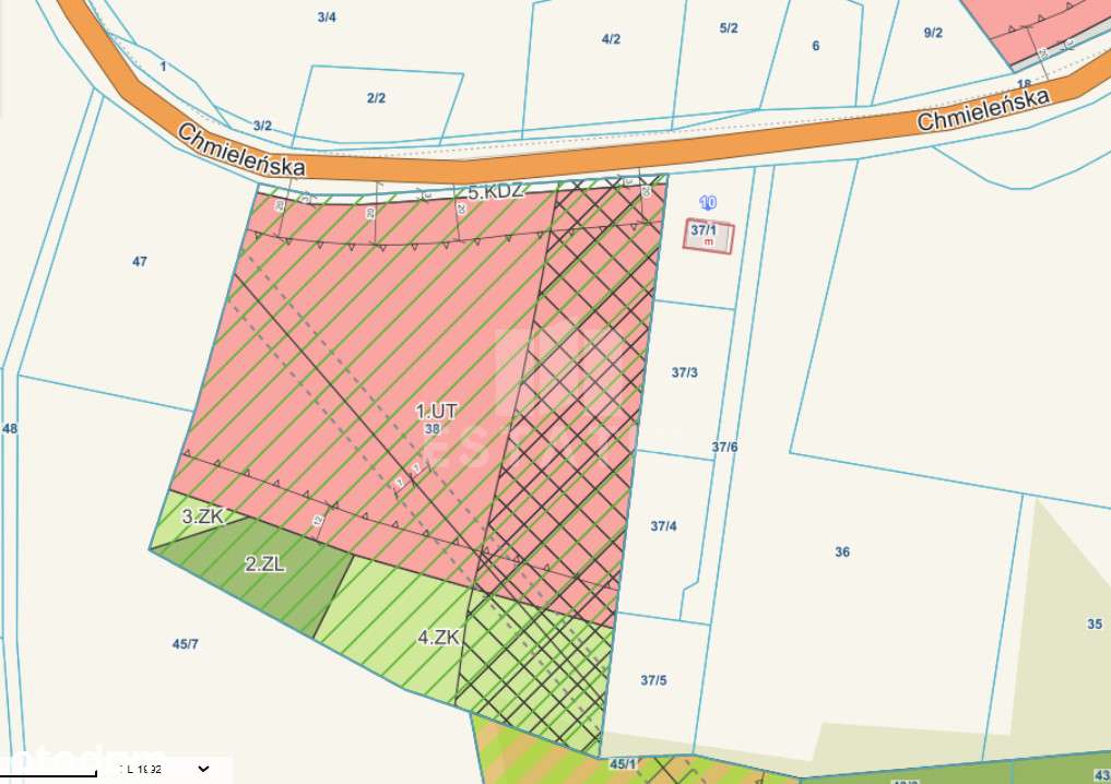 Działka pod usługi turystyczne Zawory |  Jezioro - Pełny obrazek: 5/5