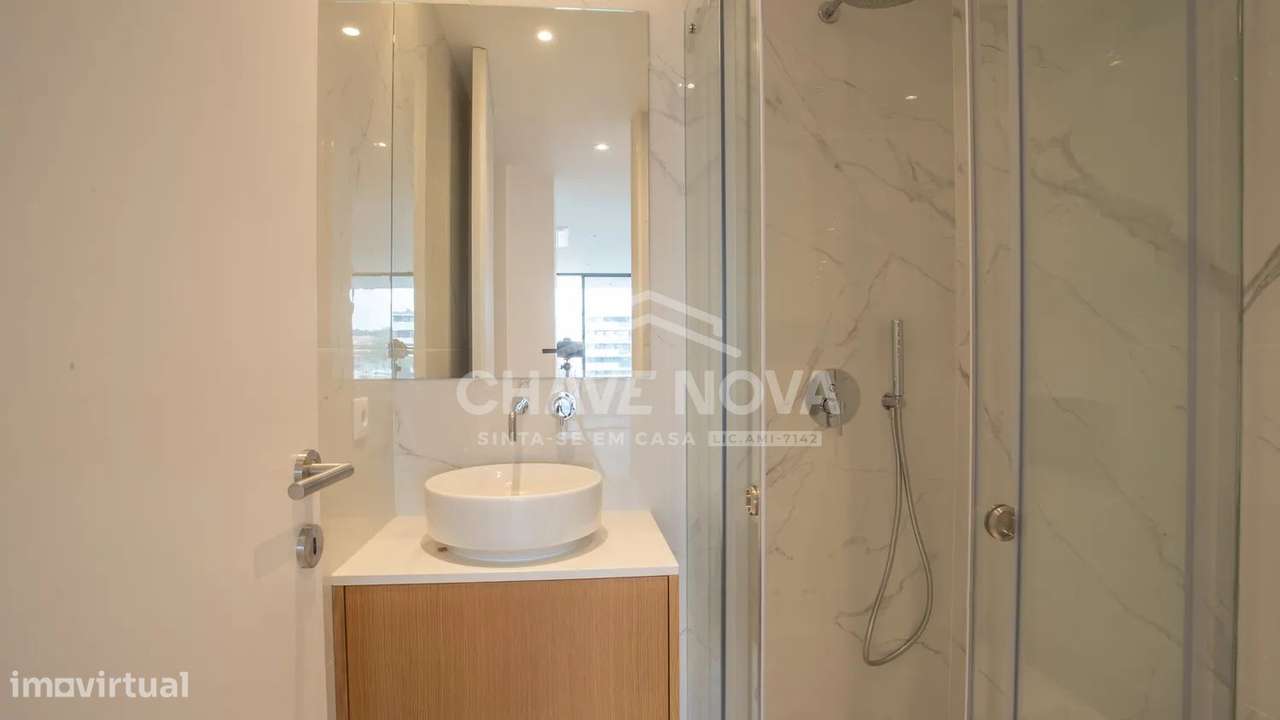 Apartamento T2 Novo c/ Vistas Mar em Canidelo (Seca do Bacalhau)-11