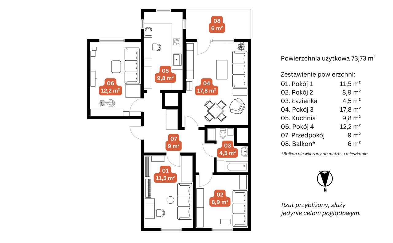 300 metrów od plaży | Duża przestrzeń bez kompromisów | Władysławowo-9