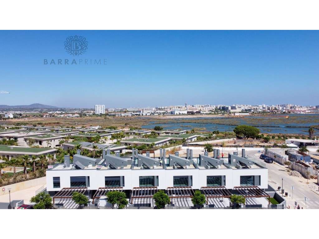 Villa V4 de Luxo com Piscina Privada no Ria Terraces em Faro - Grande imagem: 4/31