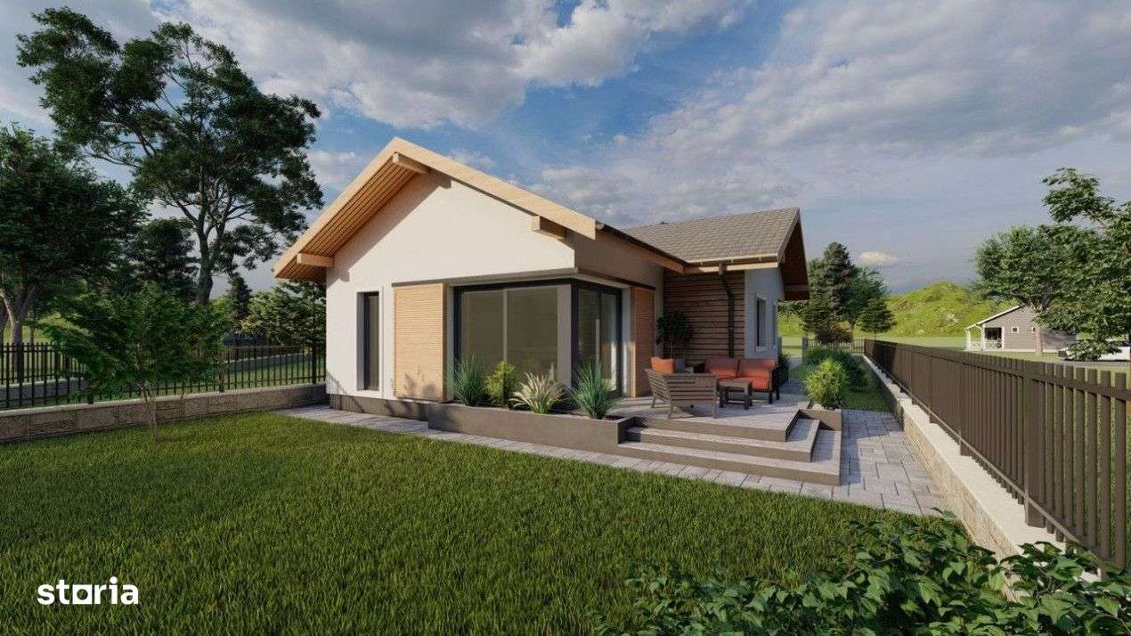 Teren intravilan de 554mp, cu proiect de casa! zona Chinteni - Imagine principală: 1/4