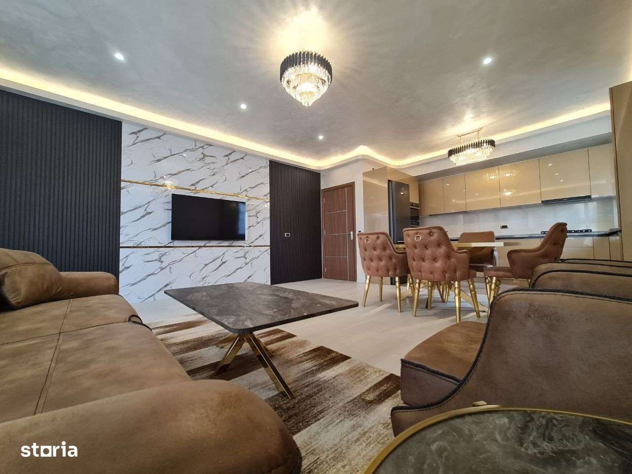 Apartament cu 3 dormitoare|parcare subterana-Isaran Residence-Coresi - Imagine principală: 2/20